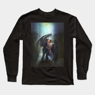 Destiel Kiss in the Rain Long Sleeve T-Shirt